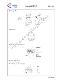 BF1005E6327HTSA1 Datasheet Page 7