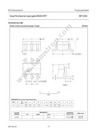 BF1203 Datasheet Page 17