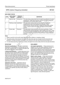 BF240 Datasheet Page 5