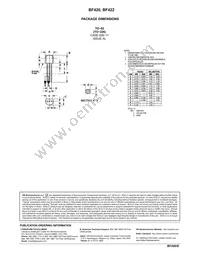 BF422ZL1G Datasheet Page 4
