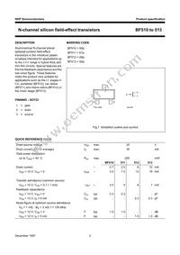BF512 Datasheet Page 2