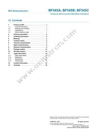 BF545B Datasheet Page 16