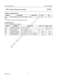 BF550 Datasheet Page 4