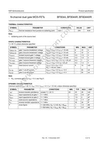 BF904A Datasheet Page 4