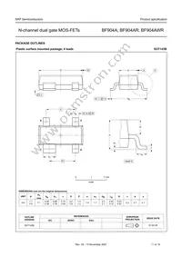 BF904A Datasheet Page 11