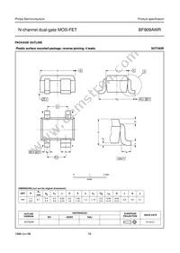 BF909AWR Datasheet Page 9