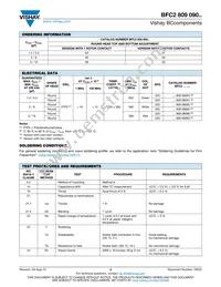 BFC280909006 Datasheet Page 3