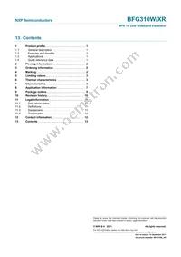 BFG310W/XR Datasheet Page 13