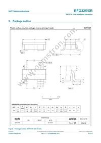 BFG325/XR Datasheet Page 9