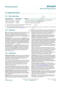 BFG424F Datasheet Page 12