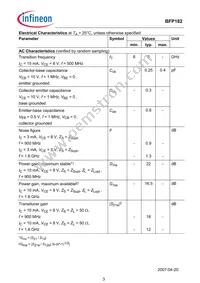 BFP 182 E7764 Datasheet Page 3