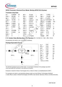 BFP 420F E6327 Datasheet Page 4