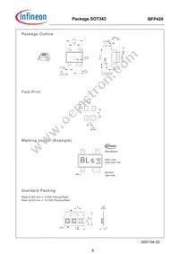 BFP 420F E6327 Datasheet Page 9