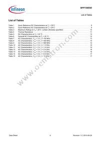 BFP720ESDH6327XTSA1 Datasheet Page 6