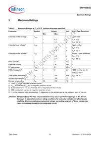 BFP720ESDH6327XTSA1 Datasheet Page 10