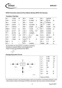 BFR 183T E6327 Datasheet Page 4