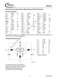 BFR 380T E6327 Datasheet Page 4