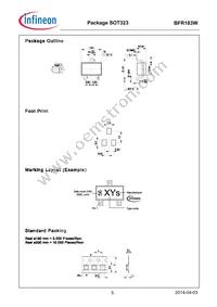 BFR183WH6327XTSA1 Datasheet Page 5