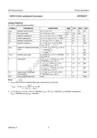 BFR505T Datasheet Page 4