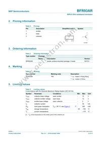 BFR93AR Datasheet Page 2