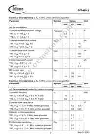 BFS 469L6 E6327 Datasheet Page 3