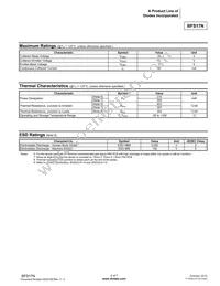 BFS17NQTA Datasheet Page 2