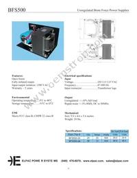 BFS500-48 Datasheet Cover