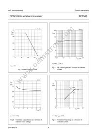 BFS540 Datasheet Page 4