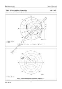 BFS540 Datasheet Page 8