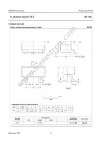 BFT46 Datasheet Page 8