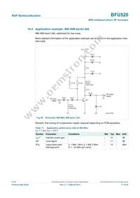 BFU520VL Datasheet Page 17