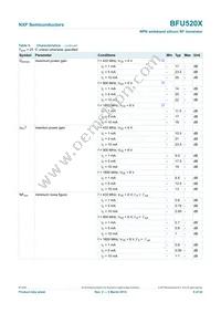 BFU520XVL Datasheet Page 5