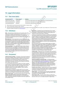 BFU520YF Datasheet Page 18