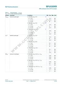 BFU530XRVL Datasheet Page 5