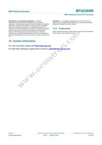 BFU530XRVL Datasheet Page 21