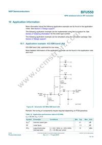 BFU550VL Datasheet Page 15