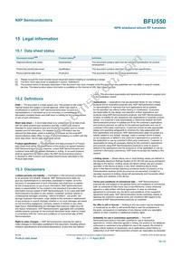 BFU550VL Datasheet Page 19