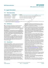 BFU550WF Datasheet Page 20