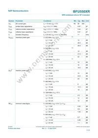 BFU550XRVL Datasheet Page 5