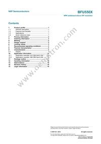BFU550XVL Datasheet Page 21