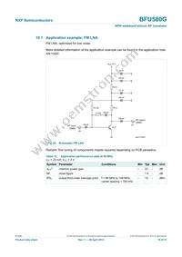 BFU580GX Datasheet Page 16