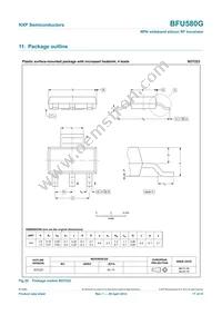 BFU580GX Datasheet Page 17