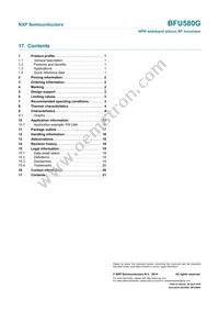 BFU580GX Datasheet Page 21