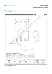 BFU580QX Datasheet Page 17