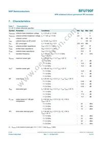 BFU790F Datasheet Page 4