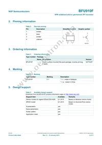 BFU910FX Datasheet Page 2