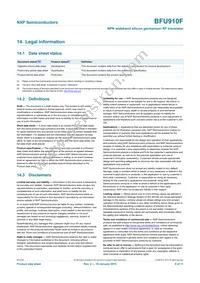 BFU910FX Datasheet Page 9