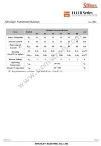 BG1111R-TR Datasheet Page 3