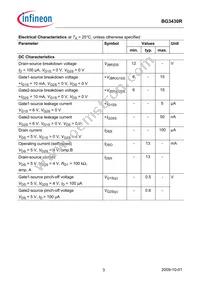 BG3430RH6327XTSA1 Datasheet Page 3