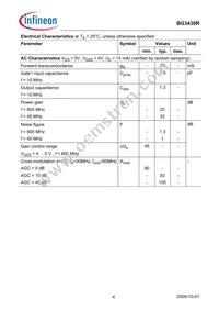 BG3430RH6327XTSA1 Datasheet Page 4